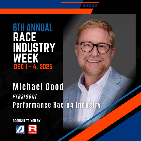 Exciting news! 🏁
Michael Good, President of @myprishow, joins the lineup for RACE INDUSTRY WEEK 2025!
Don’t miss his exclusive interview, Dec 1–4.
🎟️ Register free: epartrade.com/more/onlinerac…
