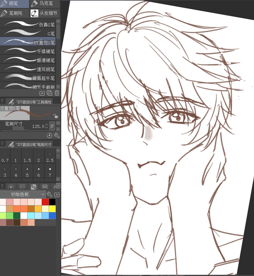 Ravenxixi's tweet photo. sketch(unfinished ver.)
#lukepearce #Tearsofthemis 
#夏彦 #水無瀬夏彦 #未定事件簿 https://t.co/Luak0c8VLu