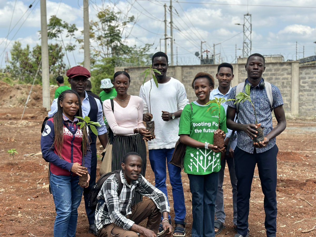KU_UNESCO's tweet photo. Today we were privileged to join @KUGreenEduHub, in partnership with @SafaricomPLC for a tree growing event hosted at Kenyatta University! Together, we planted hope for a greener, sustainable future.
 #Sustainability #ClimateAction #partnershipforgoals #kenyattauniveristy https://t.co/hp82bgOmhU