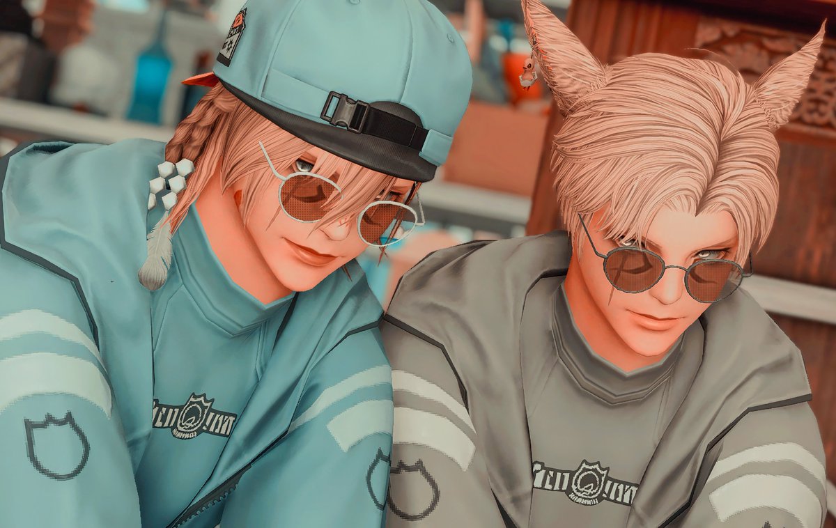 🐈‍⬛🖤:🐈‍⬛
おやすみ🐑..💤
#FF14 #オスッテ