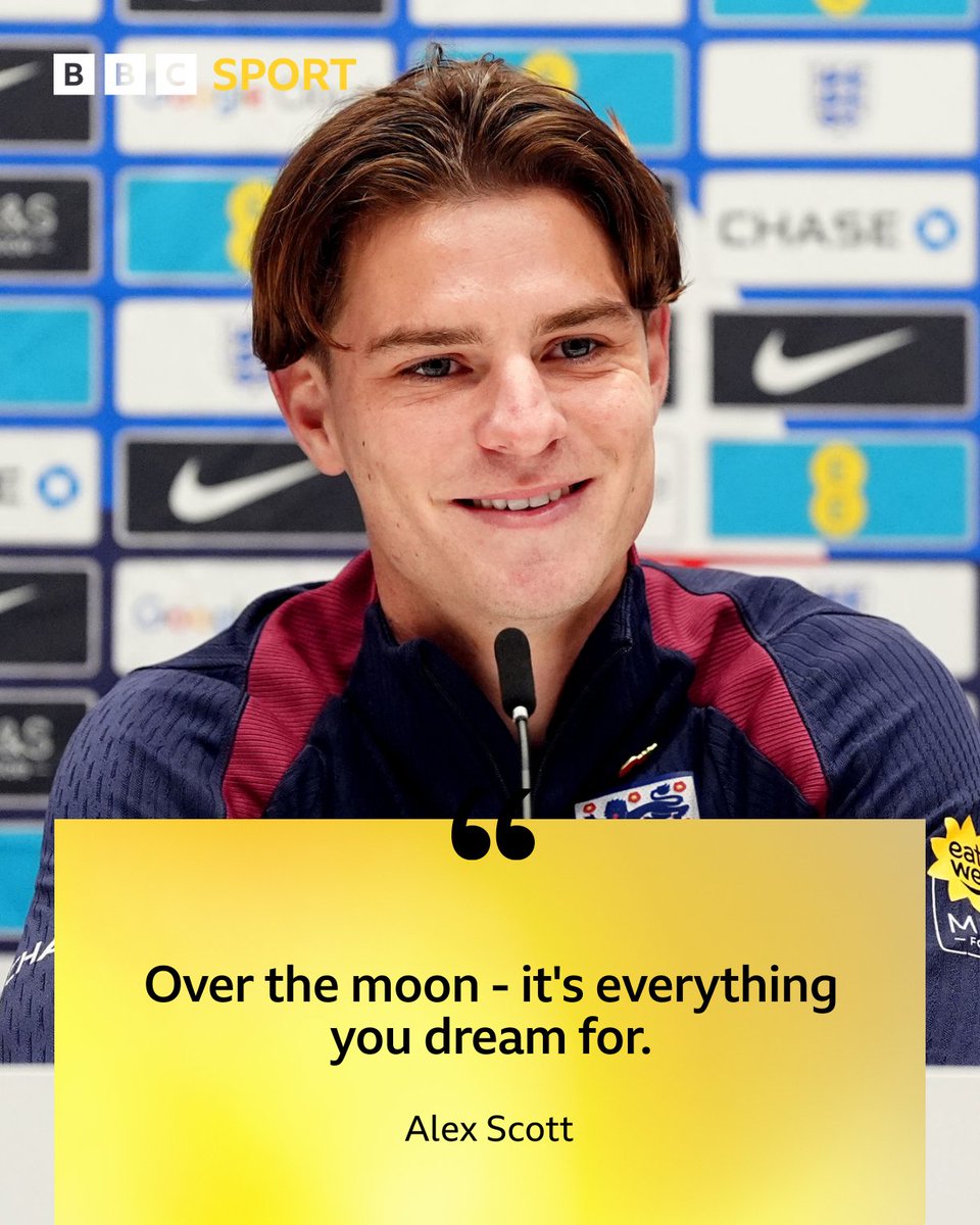 Alex Scott on his first call-up to the England squad 🏴󠁧󠁢󠁥󠁮󠁧󠁿