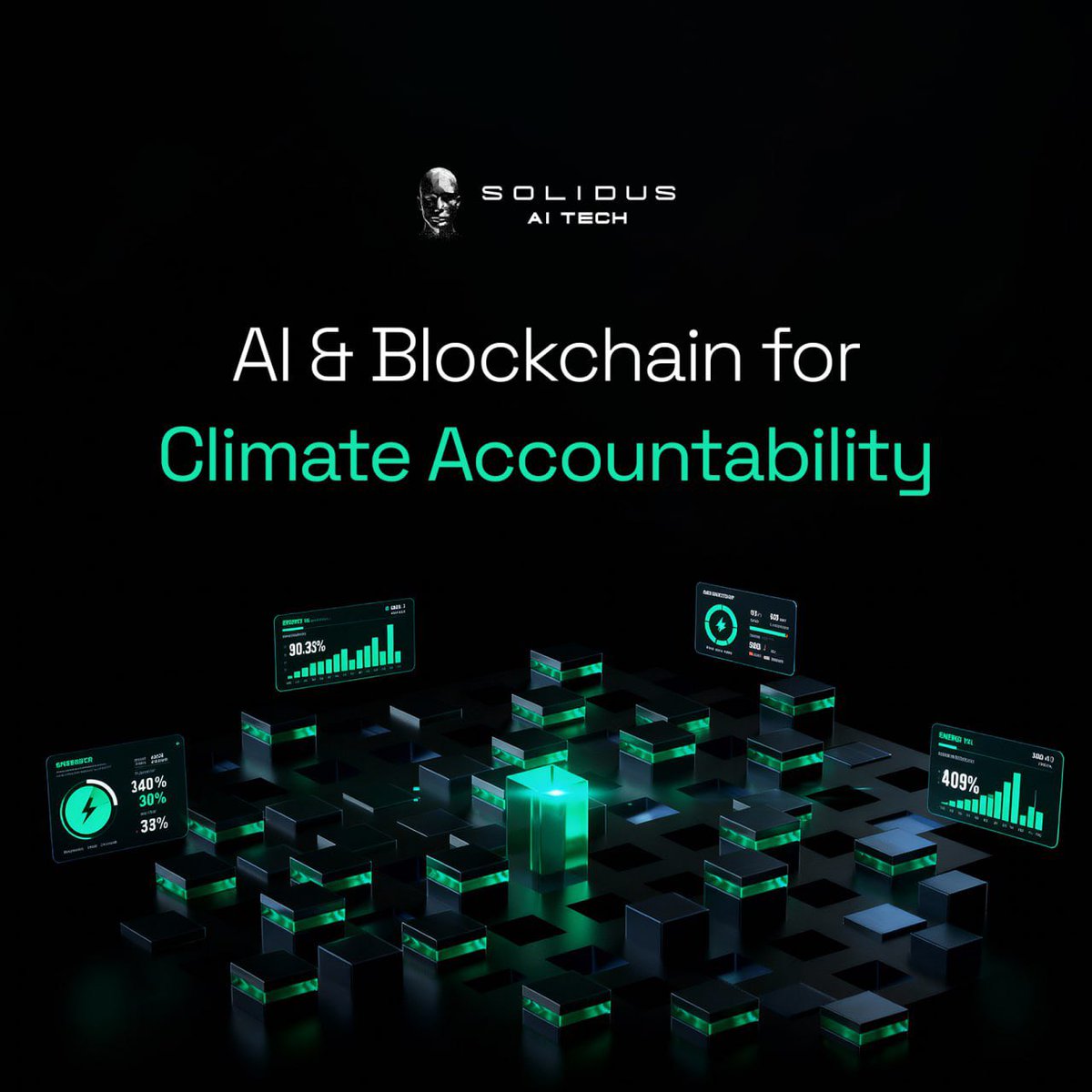 AITECHio's tweet image. ✨ AI and Blockchain for Climate Accountability! 

AI technologies can support predictive emission tracking, automated ESG data collection, and performance benchmarking. 

Blockchain networks help maintain transparency, immutability, and auditability of sustainability records.