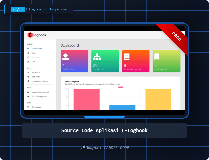 candil_kuya's tweet image. Source Code Aplikasi Sistem E-Logbook Berbasis Website
#candilcode #codeigniter #candilkuya