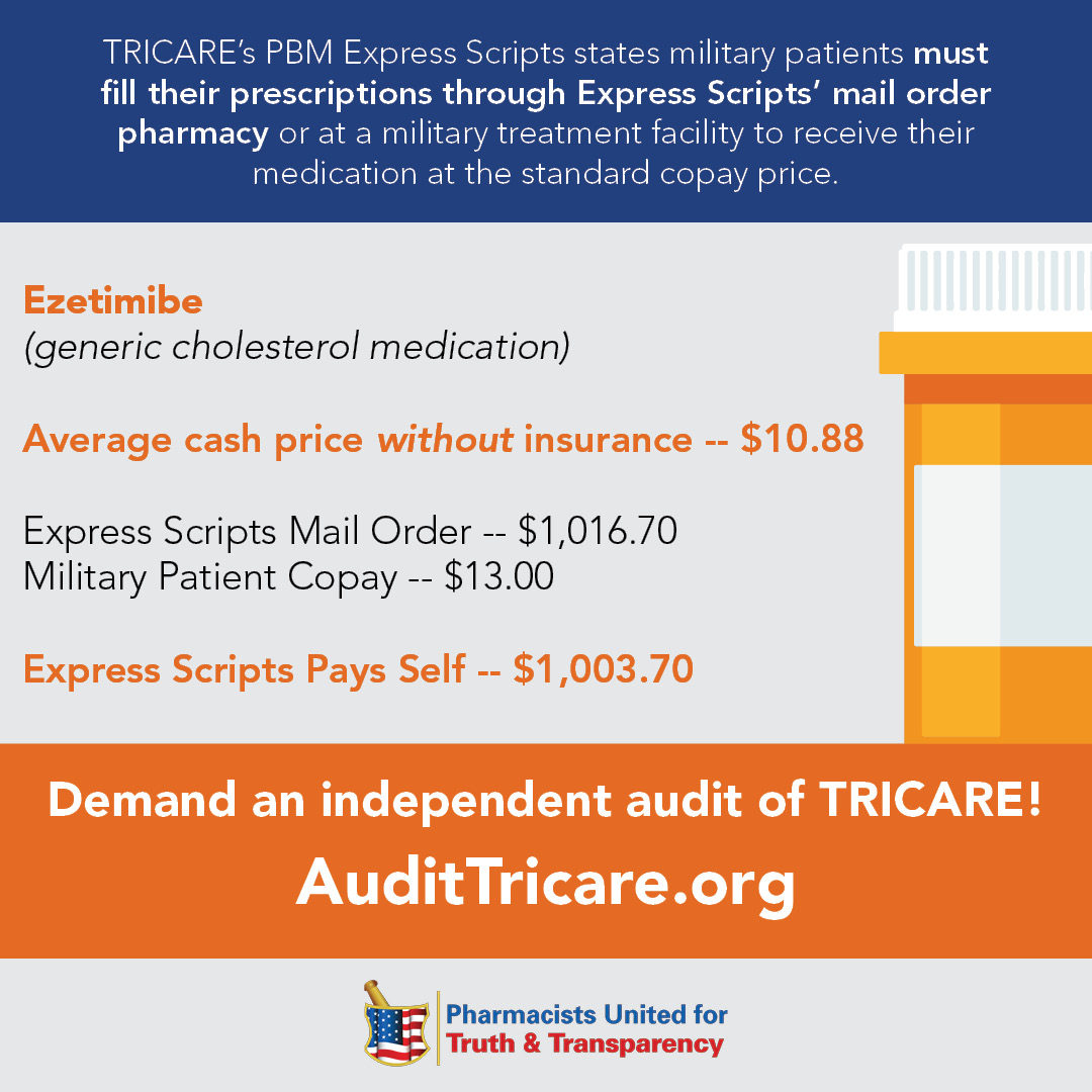 $11 drug = $1,016 on TRICARE? 🤯 

This #VeteransDay, honor our veterans by demanding transparency &amp; an independent audit of TRICARE! 

Sign the petition &amp; see the cost comparison: bit.ly/46R45y2