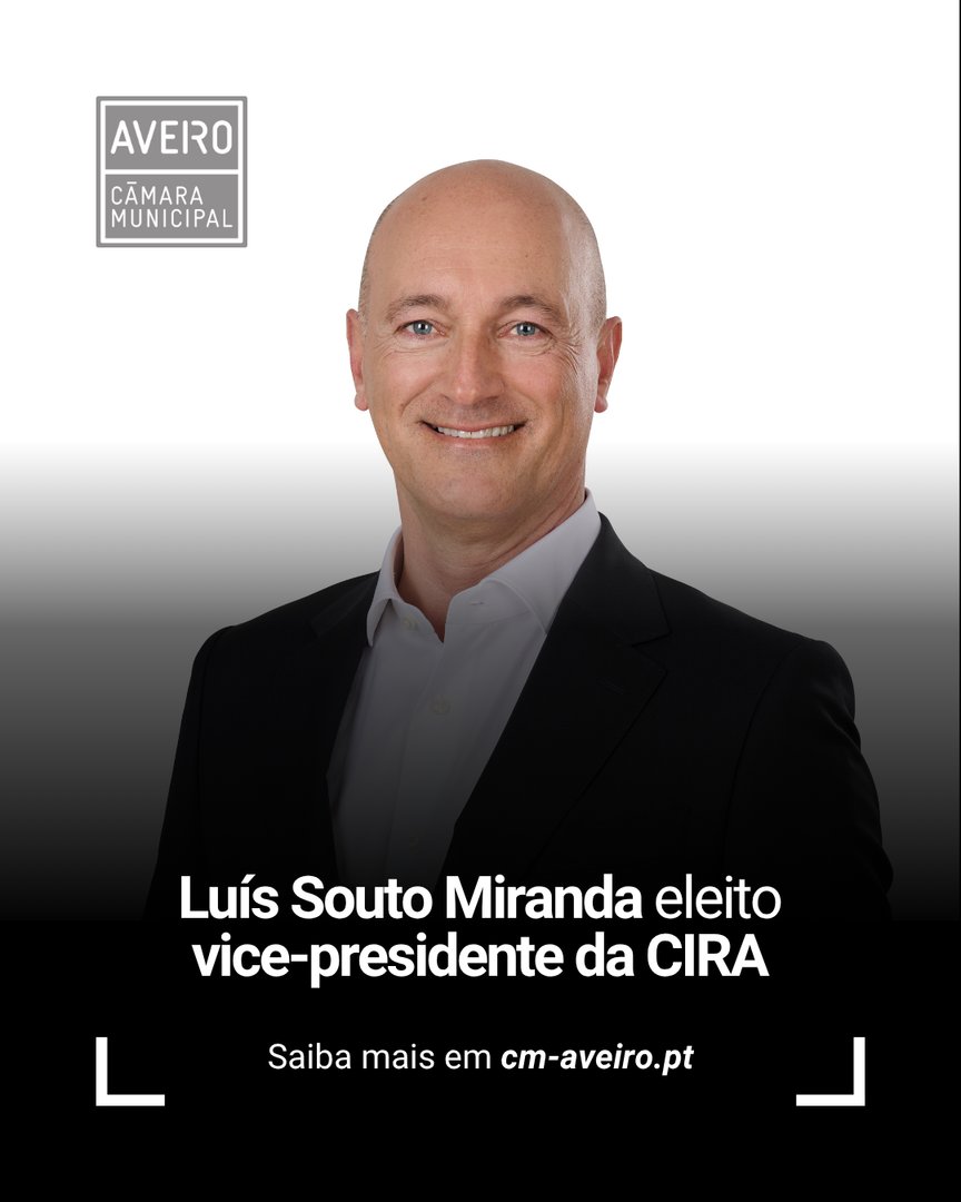 Luís Souto Miranda, foi eleito vice-presidente do Conselho Intermunicipal da Região de Aveiro. Jorge Almeida, foi reeleito como presidente e Isabel Simões Pinto será a outra vice-presidente.