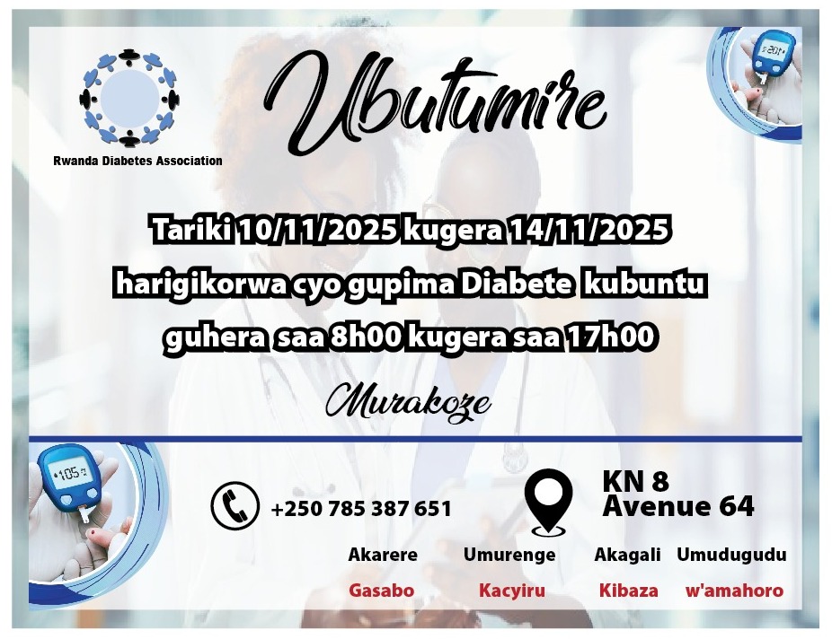 Rwanda Diabetes Association tweet media