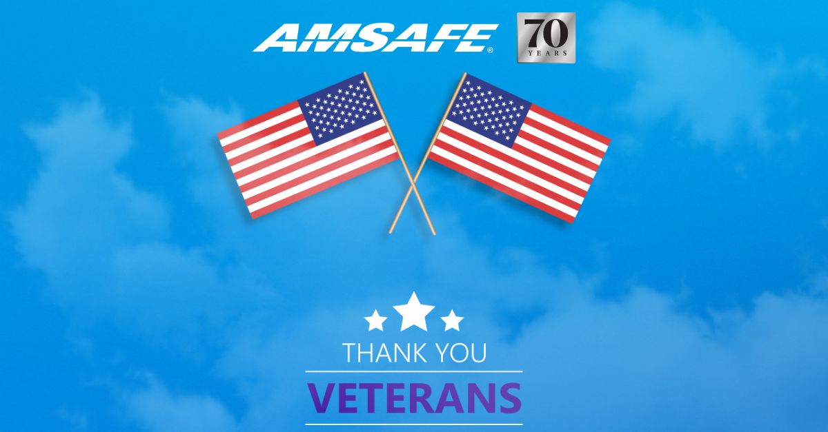 AmSafe1's tweet image. Thank you to those who’ve served and continue to serve. #VeteransDay #AmSafe