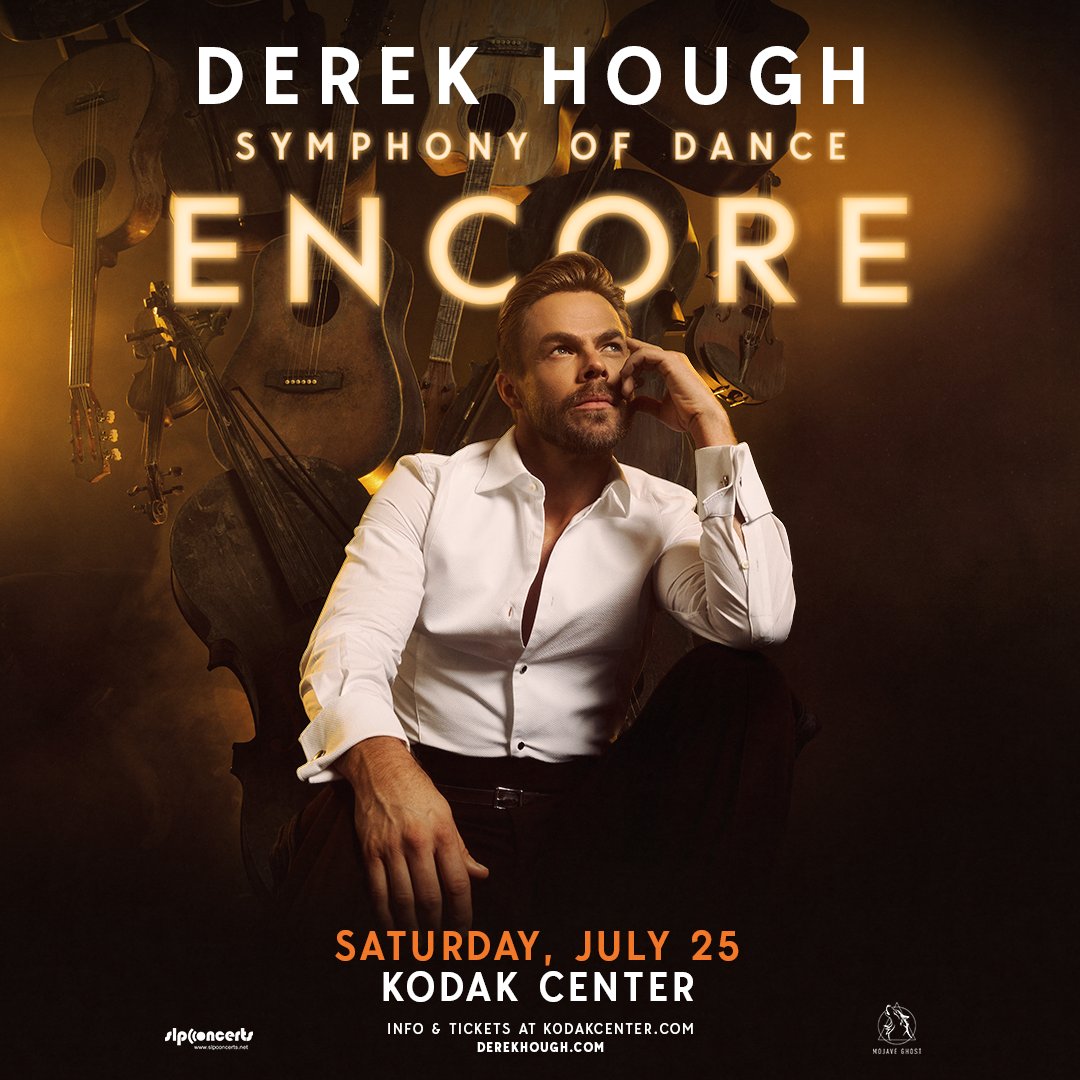 𝑱𝑼𝑺𝑻 𝑨𝑵𝑵𝑶𝑼𝑵𝑪𝑬𝑫! <a href="/derekhough/">Derek Hough</a>'s Symphony of Dance: Encore! The dance party continues on Saturday, July 25th! Tickets go on sale Friday @ 10am. Check your inbox later for the presale signup link.