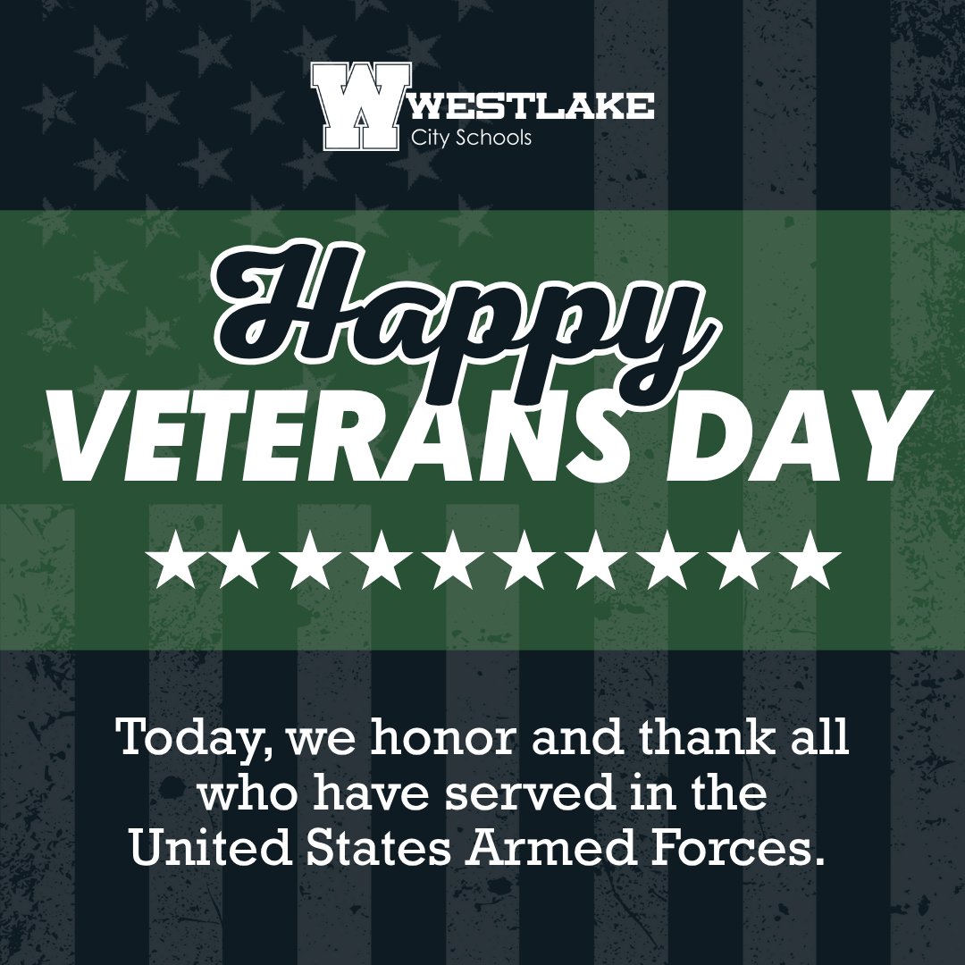 Today, we pause to recognize and thank all who have served in the Armed Forces. Your courage, dedication, and sacrifice protect our freedom and inspire our community.
