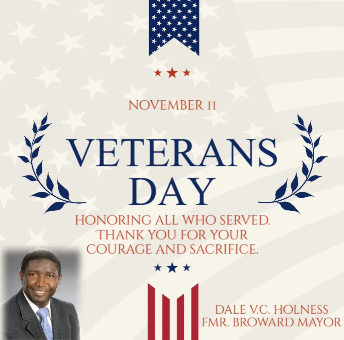 HolnessD9's tweet image. Today, we honor the brave men and women who have served our nation with courage, sacrifice, and pride. Their dedication reminds us of the true meaning of service.

#VeteransDay #HonorAndRespect #Gratitude