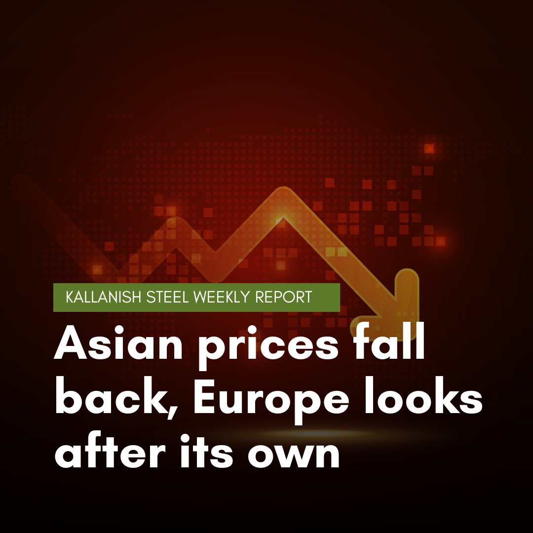 kallanish's tweet image. Chinese steel prices came down again last week after a brief uptick the week before, as Chinese domestic market sentiment started to cool in the run-up to the demand off-season in winter...

Read more in Kallanish #Steel Weekly 👉 kallanish.com/en/weekly-stee…

#scrap #billet #rebar