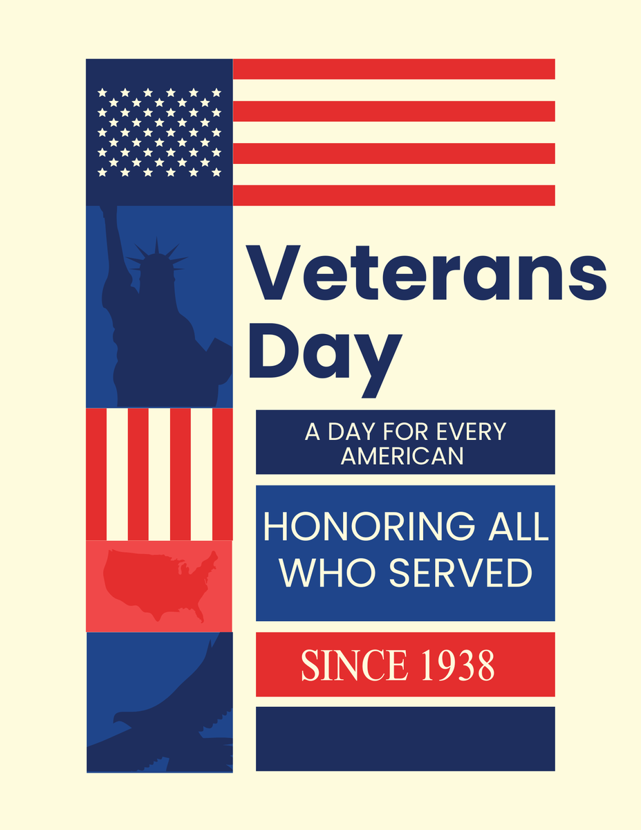 Today and every day, we honor the courage, sacrifice, and service of America’s veterans and their families. Thank you.