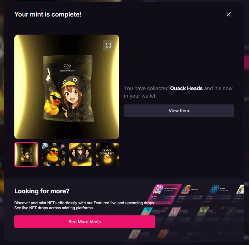 chocoo_web3's tweet image. Secured my @wallchain Quack Heads

Even with a 2.5$SOL mint price, it is a no-brainer

Next stop? @idOS_network leaderboard