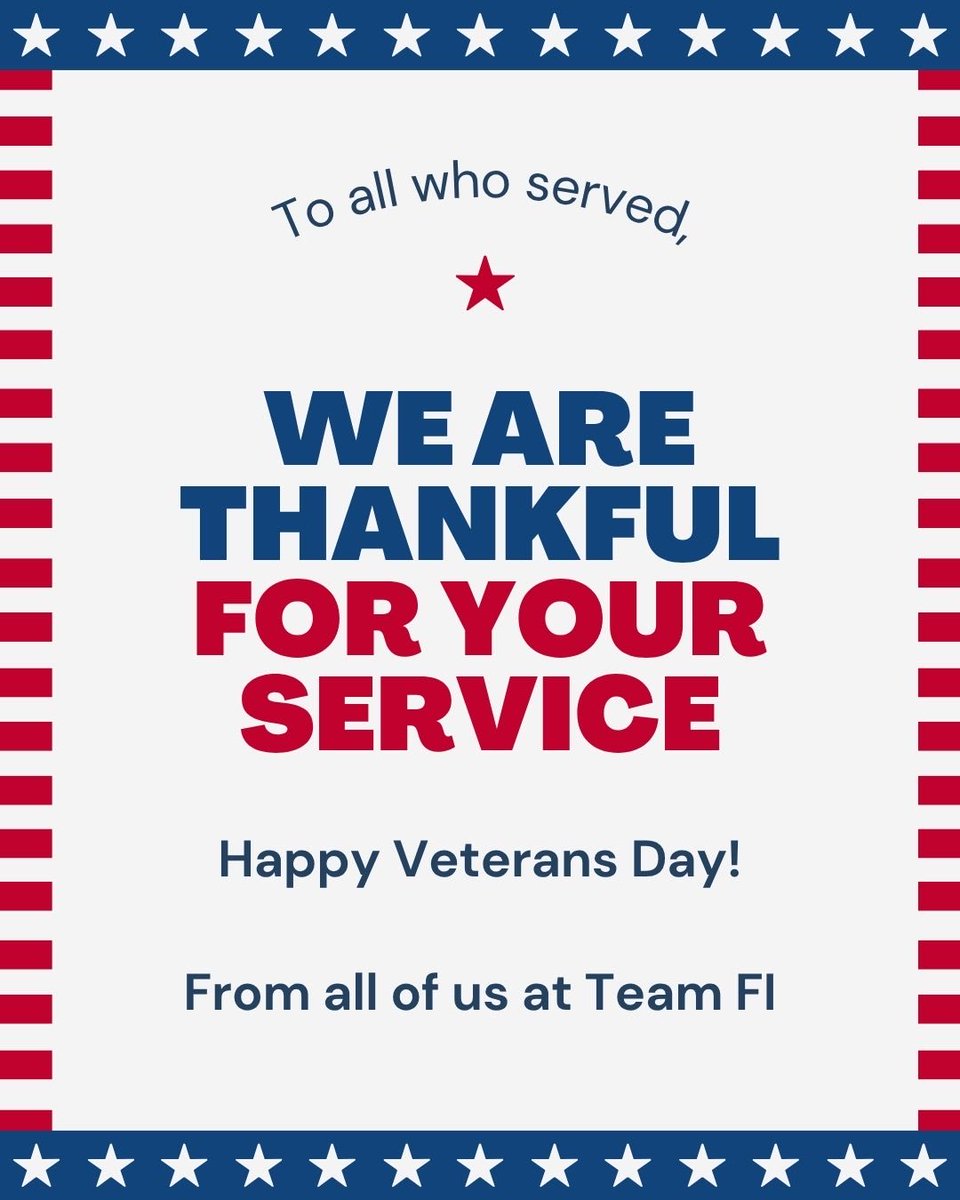 On Veterans Day, we honor those who have served our nation—and recognize the impact many continue to make in our schools and communities.

Thank you to every veteran who inspires the next generation through leadership, example, and service. 🇺🇸