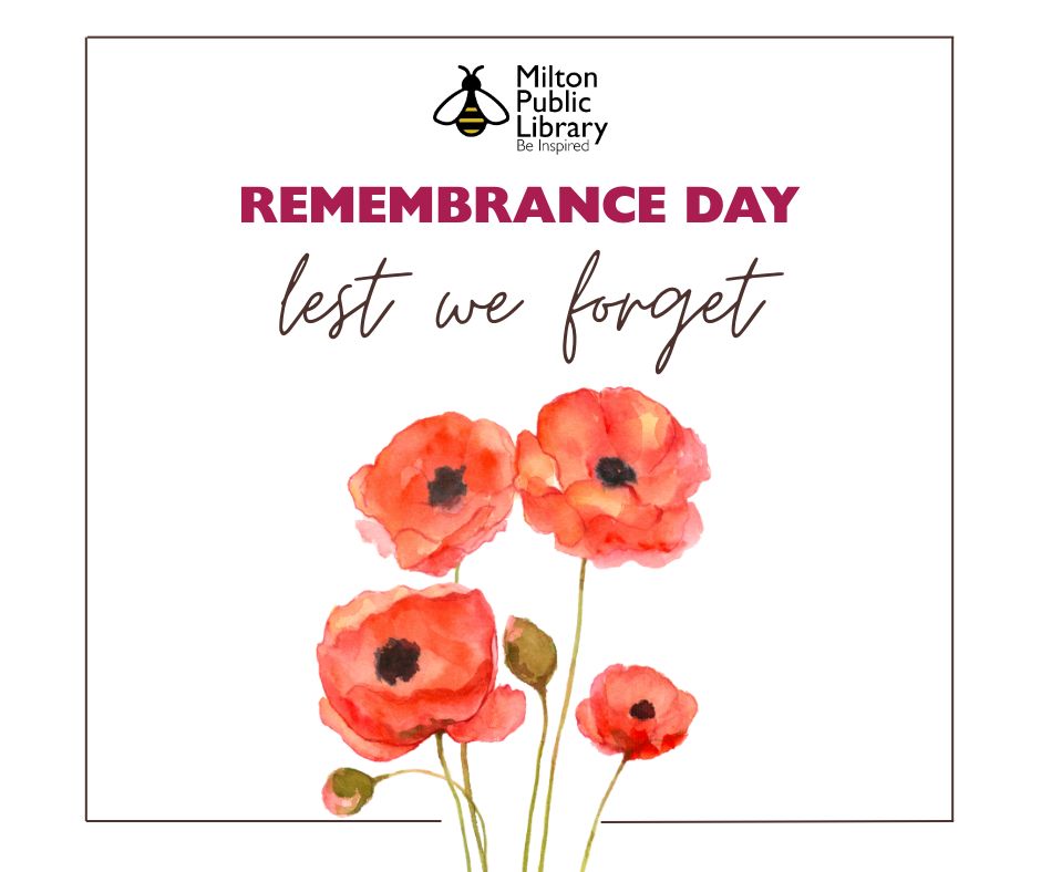 Milton_Library's tweet image. Today, on #RemembranceDay, we honour the brave men and women who have served our nation with courage and selflessness. May we never forget their sacrifices and always remember their legacy. 
#LestWeForget #Canada #MPL #BeInspired