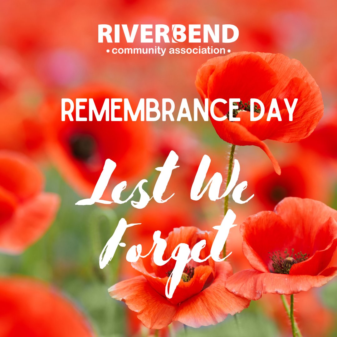 RiverbendYYC's tweet image. Lest We Forget. Today, the RCA remembers and honours the heroes who courageously made the ultimate sacrifice for our country, Canada. 

We thank you for your service.

#riverbendyyc #yyccommunity #remembrancedaycanada #LestWeForget #veterans #neverforget