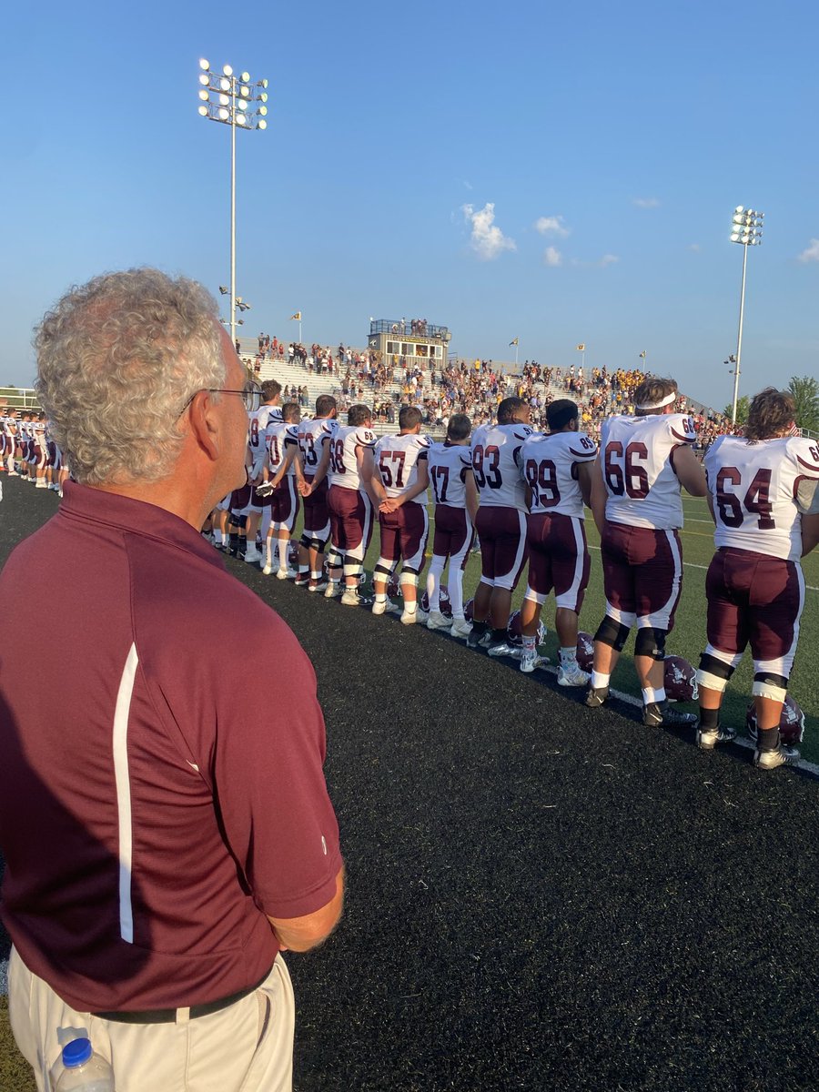 Honoring our own Coach Carmen, a proud veteran and key part of our football family. Thank you for your service and leadership, on and off the field. 🇺🇸