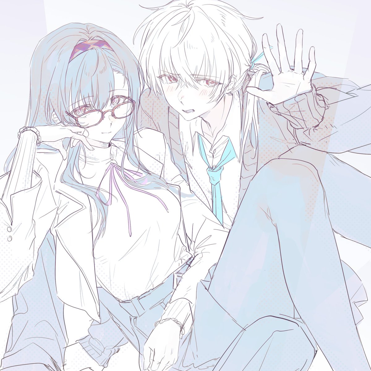 yomi_tamashi's tweet image. 🤭😳🖐️