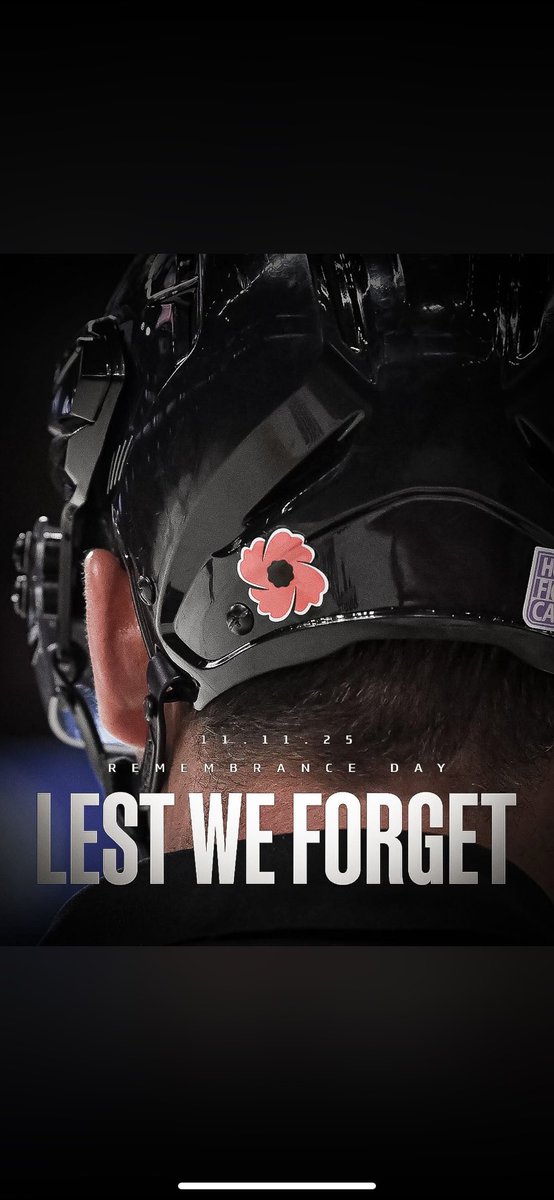 Today and everyday we remember! 
Special thank you to Jon Hawtin for your years of service who is our trainer for all AAA teams within the Yellowhead Region!