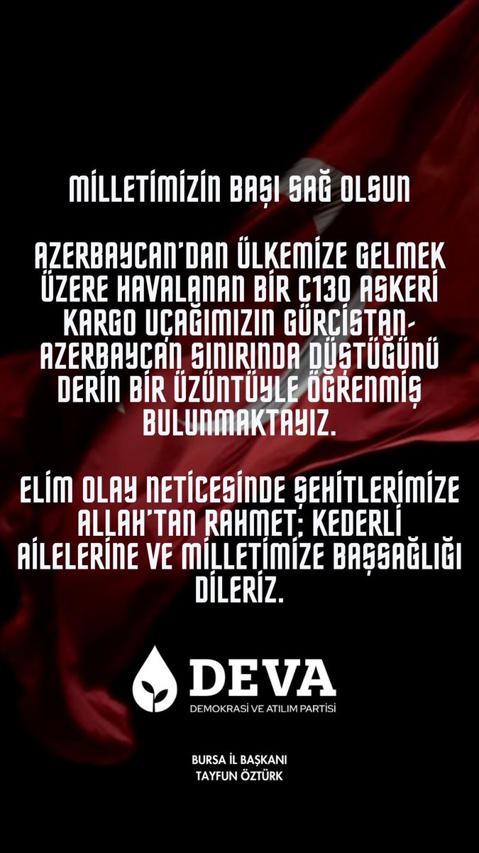 Milletimizin başı sağ olsun