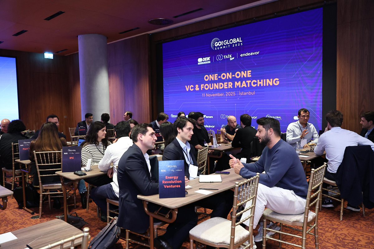 taikofficial's tweet photo. From “Rolling the Dice: Betting Early on Global Outliers” to “The New Order of Venture”, investors from Race Capital, Khosla Ventures, General Atlantic, and others shared how Türkiye’s entrepreneurs can lead globally. In a rapidly evolving world, participants gained first-hand insights from those shaping the future of venture and innovation.

The day concluded with 1:1 founder–investor matchmaking who are seeking new opportunities and a networking cocktail.