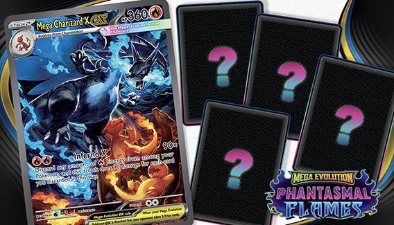 Mega Evolutions Phantasmal Flames is coming to Grailed.