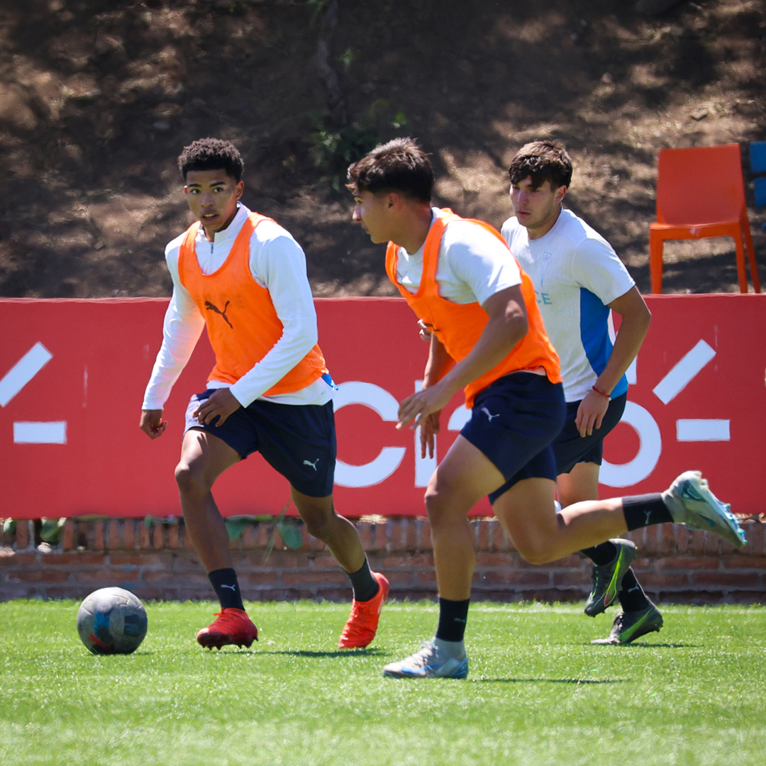 Cruzados's tweet photo. ¡𝐀 𝐬𝐞𝐠𝐮𝐢𝐫 𝐟𝐮𝐞𝐫𝐭𝐞𝐬, 𝐦𝐮𝐜𝐡𝐚𝐜𝐡𝐨𝐬ⵑ 💪⚽

➡️ El equipo de Proyección de nuestra #CanteraCruzada trabaja firmemente para afrontar su próximos desafío y seguir sumando en el Campeonato Nacional Formativo Sub-20 2025 🏆

¡Vamos con todo! #LosCruzados ⚪🔵 https://t.co/1zHradtPpe