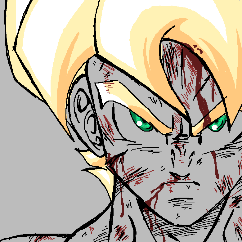 unknownpenz's tweet photo. SUPER SAIYAN

#fanart #dbz #oc #atypicalstory https://t.co/zJqSGrqDnF