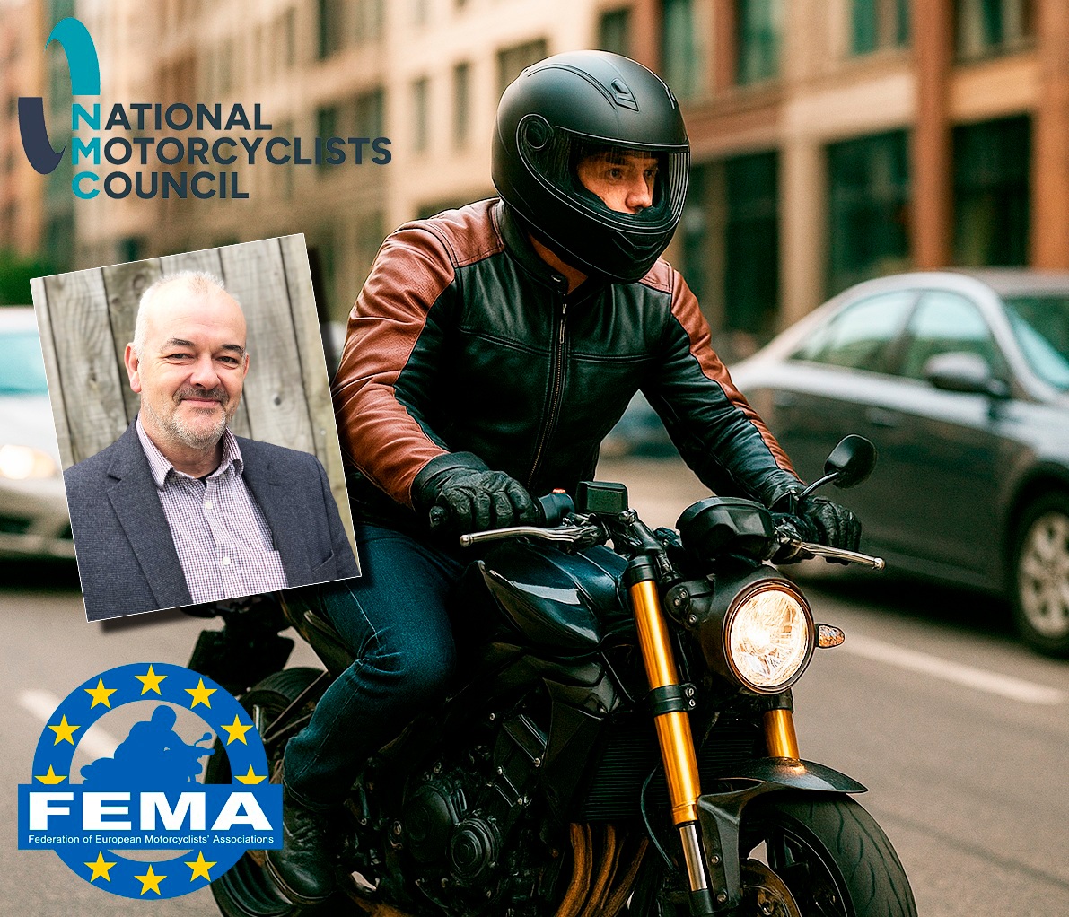 Craig Carey-Clinch (NMC): ”Ignoring motorcycles in the hope they’ll just go away is not a credible road safety policy.”

Motorcycles should be recognised as a positive, sustainable mode of transport.

Read the full article > femamotorcycling.eu/positive-mode-…