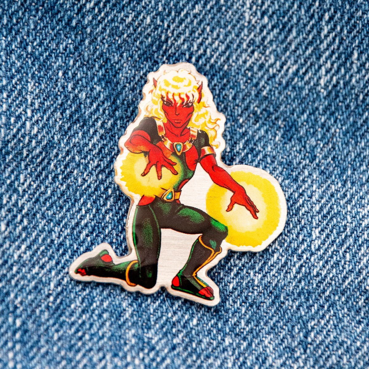 New ElfQuest Character Pin Drop! Celebrate the wild spirit of Mender, the healer with a wolf’s heart. Born in the Sun Village but driven by adventure, Mender bridges light and shadow — a compassionate soul as ready to mend as to defend. 

Get Mender here: arcanevault.com/elfquest25/