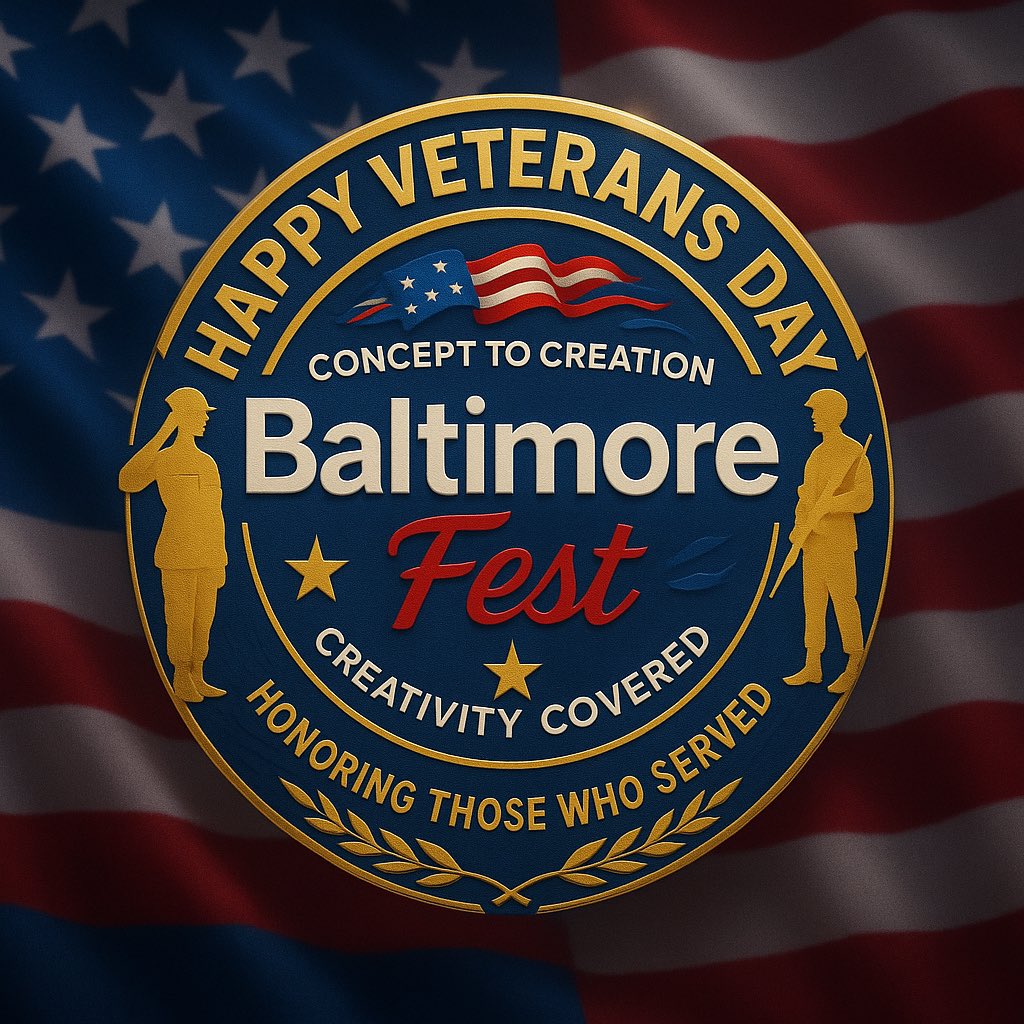 BaltimoreFest's tweet photo. “Every Story Has a Hero — Today, We Honor Ours.”
#BaltimoreFest #VeteransDayTribute #HeroesAmongUs https://t.co/Uc8wgXtvBR