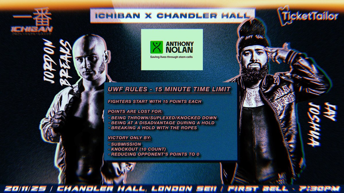 If you can’t wait until Feb for your fix of Chandler Hall graps, Gio is running a show there next Thurs for <a href="/AnthonyNolan/">Anthony Nolan</a>, featuring some familiar faces…

Anthony Nolan connects people with blood cancers and disorders to matching donors for stem cell transplants.