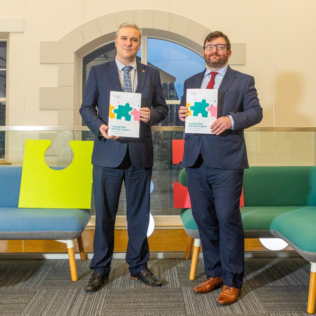 ScotRecoveryNet's tweet image. 💭 What does it take to make peer support a lasting part of suicide prevention in Scotland?

Our Curious Listeners sat down with @ThomasCArthur and @cllrpaulkelly to explore the actions we can take together.

@SuicidePrevScot #CreatingHopeTogether #PeerSupportScot