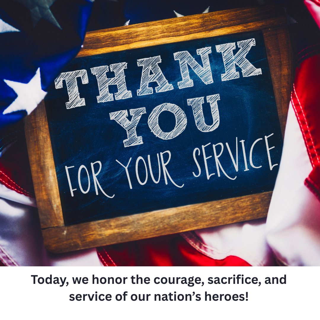 ASASsouthfl's tweet photo. Our All-Stars learn every day that leadership means service—and no one embodies that more than our nation’s veterans.

Today, we say thank you to the brave men and women who have served and continue to serve our country. We honor your courage, your sacrifice, and your example. https://t.co/0CnuWjPqHs