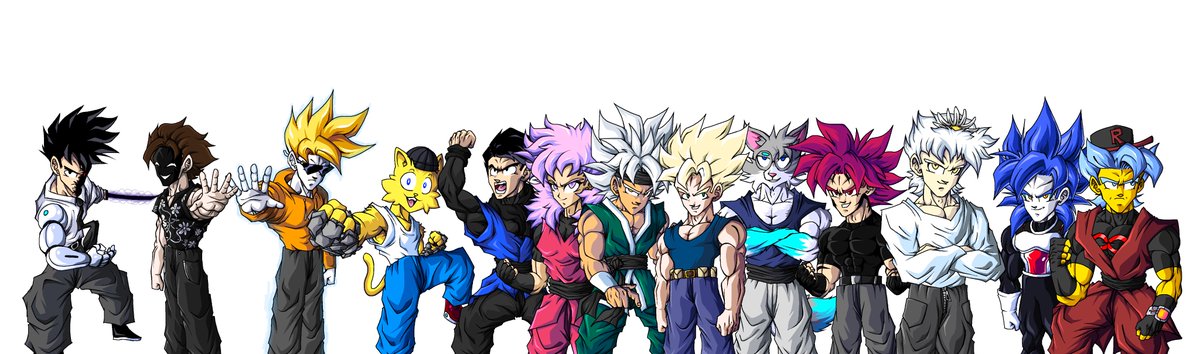 unknownpenz's tweet photo. A TYPICAL STORY CAST

#fanart #dbz #oc #atypicalstory https://t.co/8AVXSVecjd