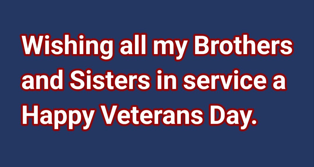 #VeteransDay