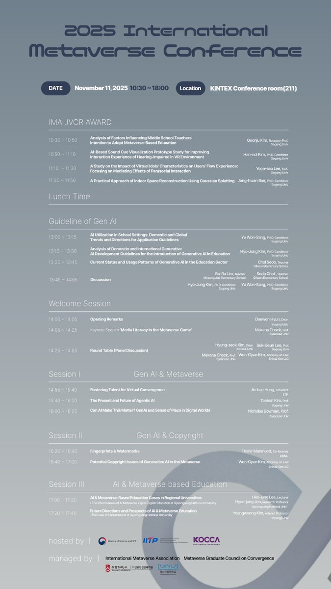 KRNL_xyz's tweet photo. How do you ensure you can trust your AI?

One of the leading methods is fingerprinting and watermarking.

These techniques embed unique identifiers into AI  outputs, helping you trace their origin and legitimacy.

Our co-founder @Tahir_Mahmood will be speaking about this at the International Metaverse Conference in Seoul this Wednesday. 🇰🇷