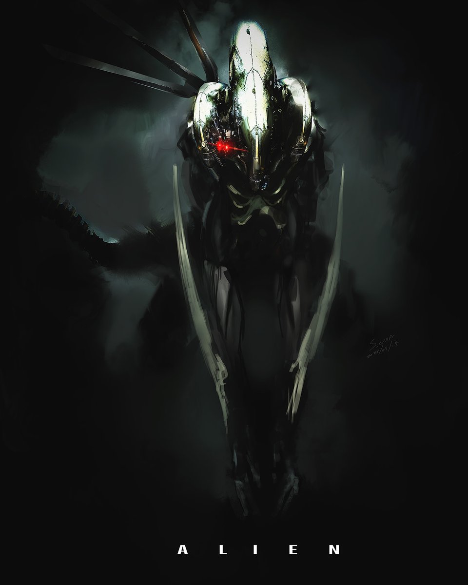 bachikuntw's tweet image. #alien　#funart