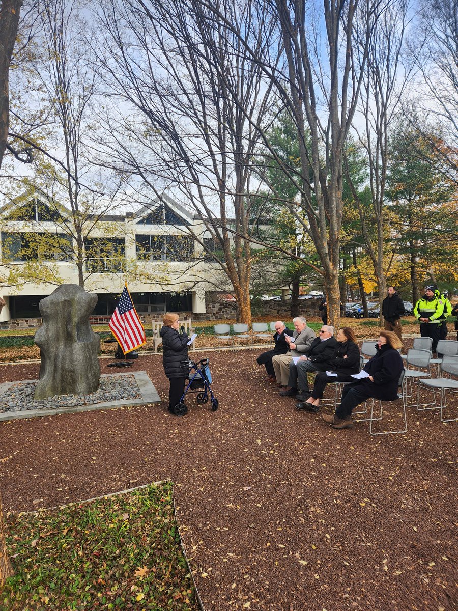 PlainsboroTwpPD's tweet photo. Today, we proudly joined together to honor the brave men and women who have served our nation. 

Our department extends heartfelt gratitude to all veterans—past and present—for their courage, sacrifice, and unwavering commitment to protecting the freedoms we hold dear. https://t.co/smgPOqNaSi