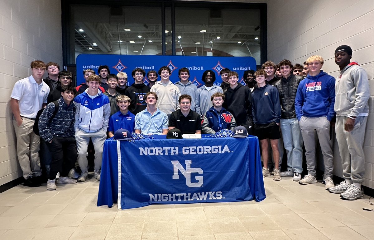 Congratulations to <a href="/ToddHaley33/">Todd Haley 2026</a> on signing with <a href="/UNGBaseball/">UNG Baseball</a> #RaiderFbFam