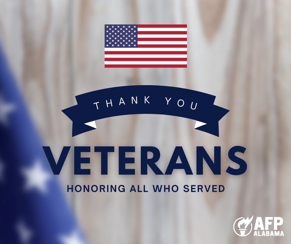 AFP_Alabama's tweet image. Happy Veterans Day 🇺🇸