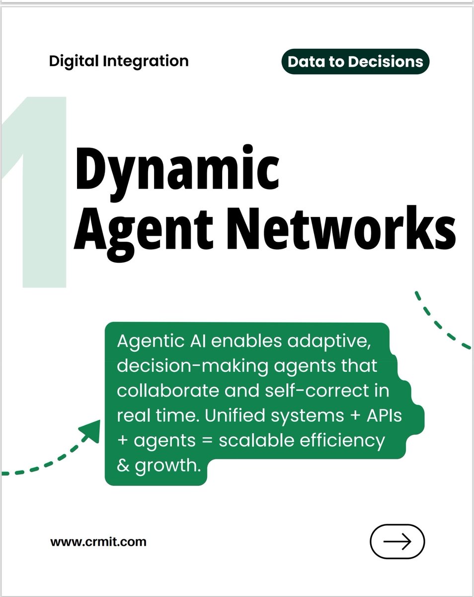 crmitsolutions's tweet image. APIs aren’t just data pipes anymore - they’re the backbone of #AgenticAI.

⚡ Empower agents to act, not just chat
⚡ Build decision-driven networks
⚡ Govern with Zero Trust

The #APIEconomy is evolving fast. Are you ready ?

#AI #MuleSoft #Integration