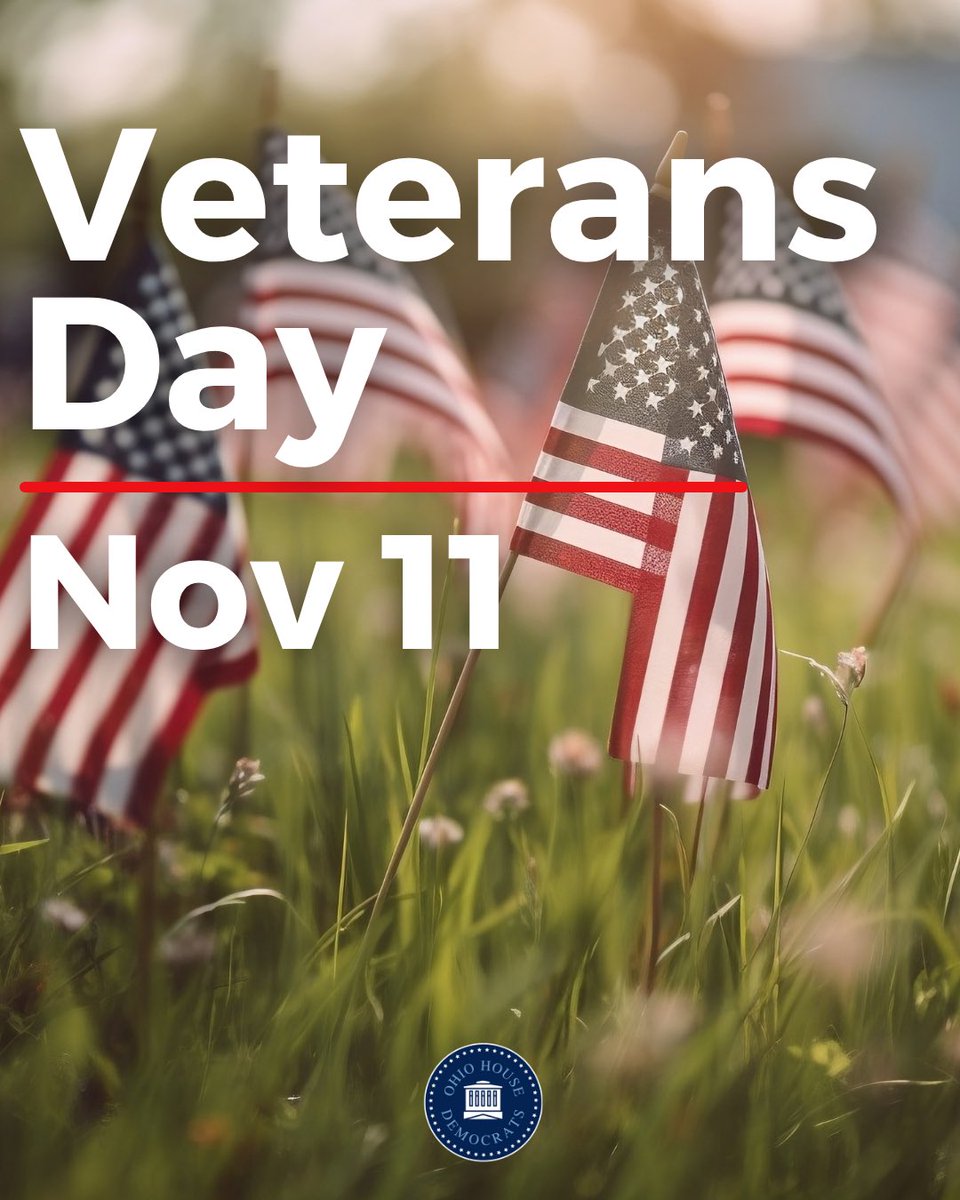107 years ago, the guns went silent on the western front, signaling the end of the First World War. Today, we honor the immense sacrifices our veterans have made in the defense our freedoms at home and abroad.