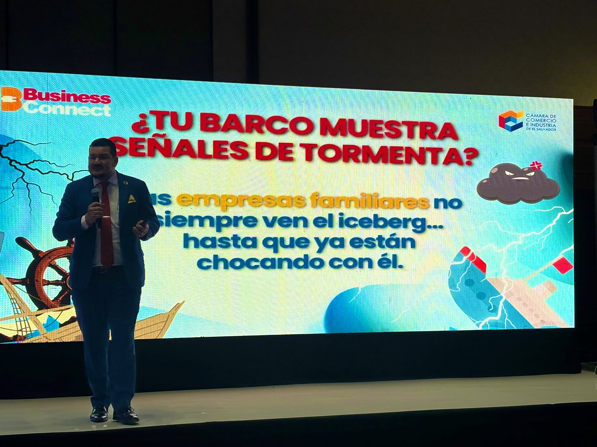 camarasal's tweet photo. En la primera parte del #BusinessConnect de #Camarasal los a asistentes viajaron a través de los temas  “Lidera tu barco, inspira a tu tripulación
(Empresas familiares)” y “Traza rutas con aliados estratégicos”. https://t.co/eESOZPcJB8