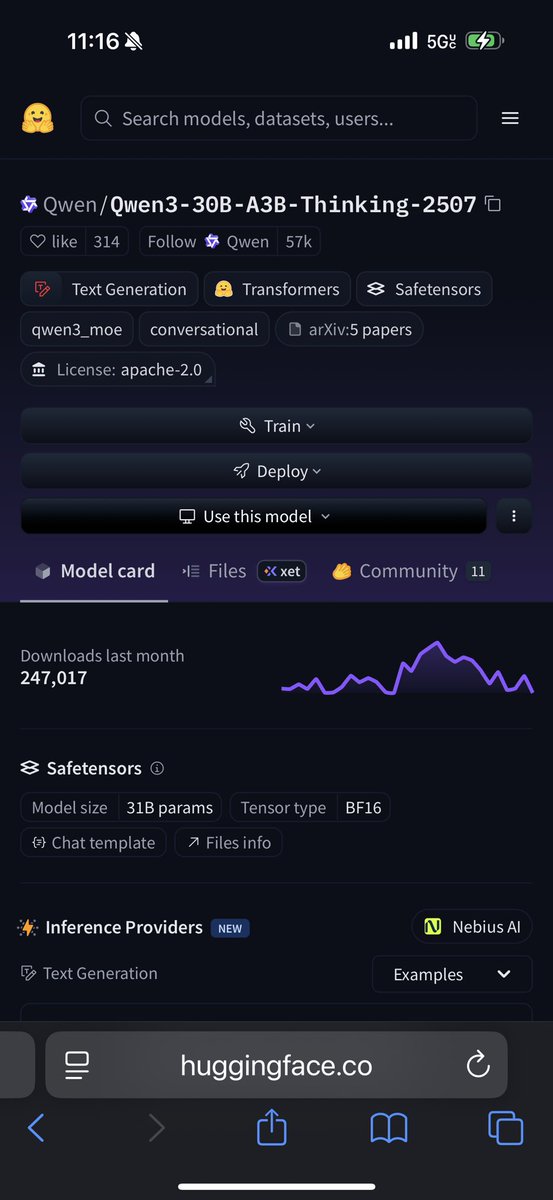 RidgetopAI's tweet image. Downloading Qwen3:30b tonight!  

#localmodels

You can just do stuff!
@huggingface