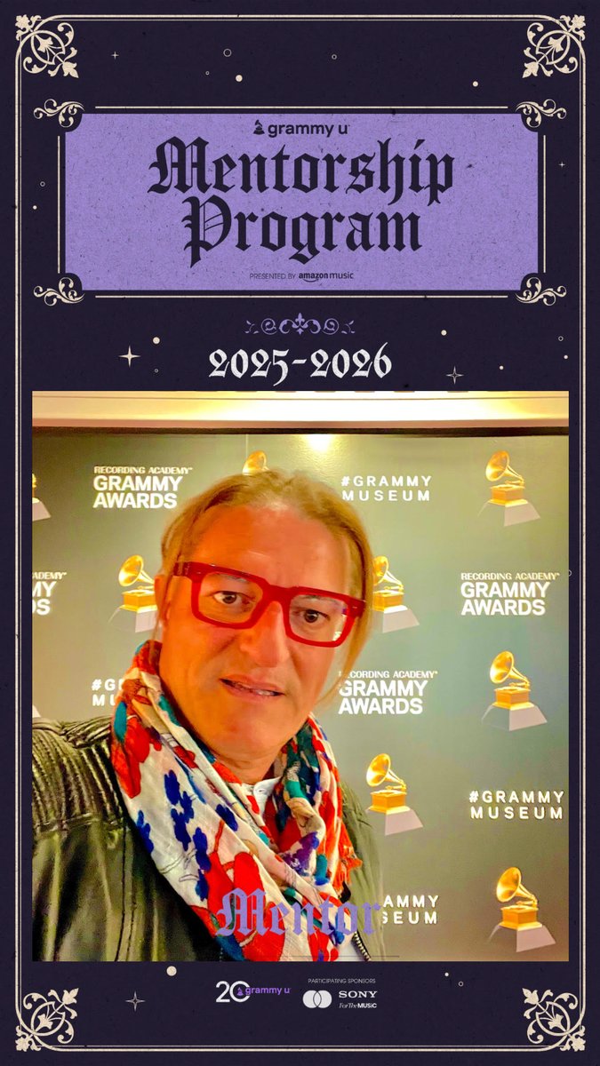 MarcoNodari's tweet photo. It's the second season I hold the Honor of My Honor among My Milestones in the World as Mentor (Teacher) of the Recording Academy Grammy Awards, Representing the Los Angeles Chapter, and sharing my experience and knowledge with New Generations@GRAMMYU #GrammyU #grammyumentorship https://t.co/BhV835WZGb