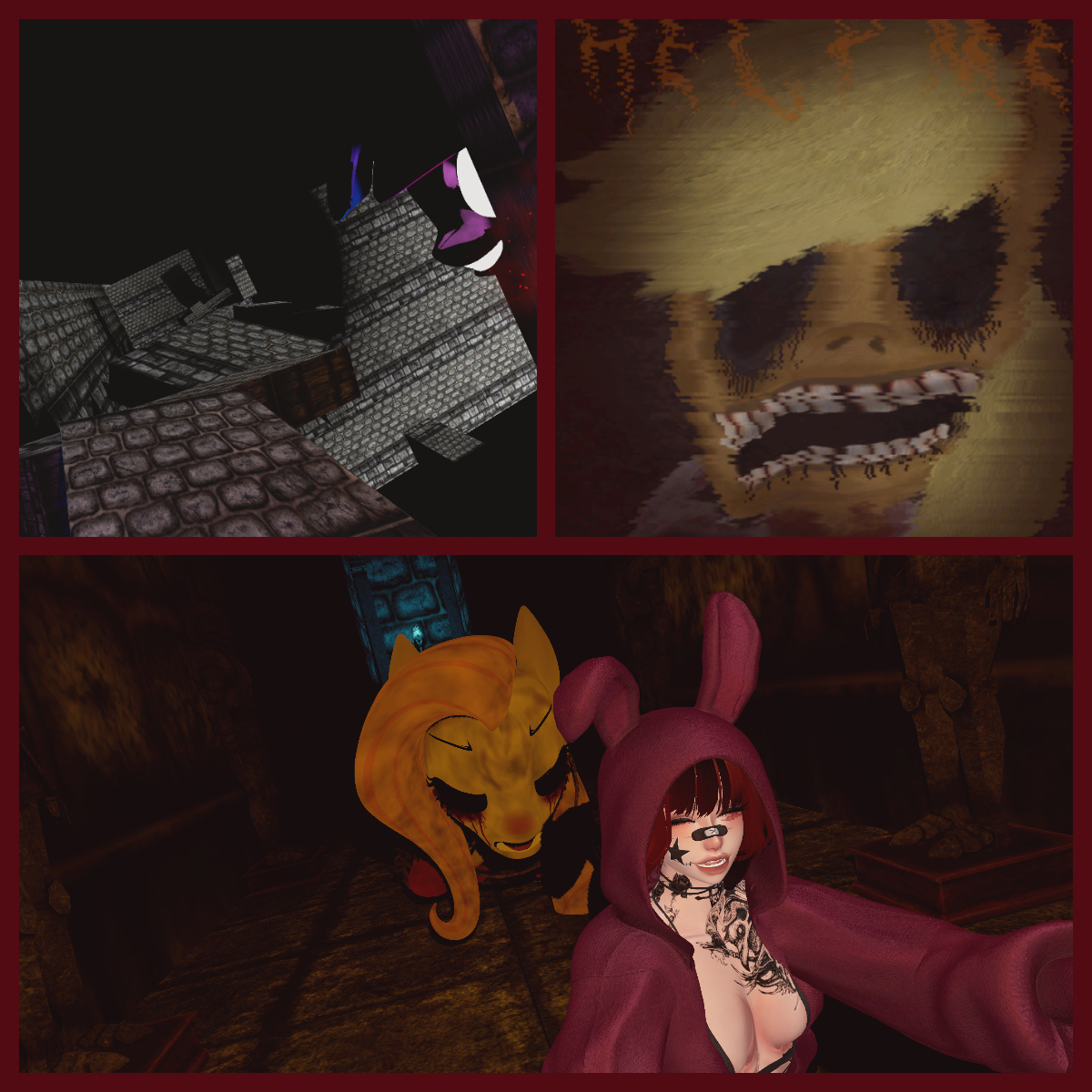 UmbraScrolls's tweet photo. 🌎 Amnesia: Starlight's Vengence - Deluxe (PC Only)
https://t.co/bPl6aH0MPE

MLP fans and horror fans rejoice here's a spooky challenge for you and this time Friendship wont help. 🐎

Good luck get your Parkour hats on for this one.
#VR #VRChat #MLP https://t.co/QSMgwbRwU2
