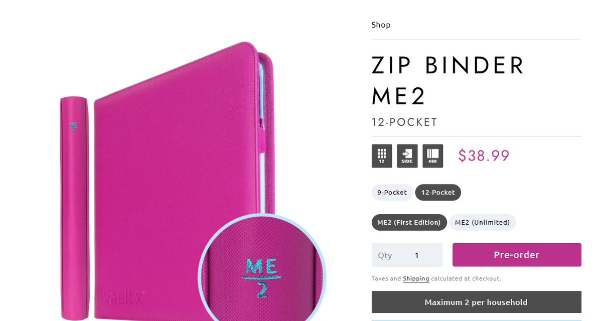 VaultX Phantasmal Flames (ME2) Binders are LIVE!  Use Code: 2ERAZVAULTX for 10% Off #VaultX #Binders <a href="/vaultxhq/">Vault X</a> Get your binders for the Charizard and Dawns! us.vaultx.com/products/gd4ul…