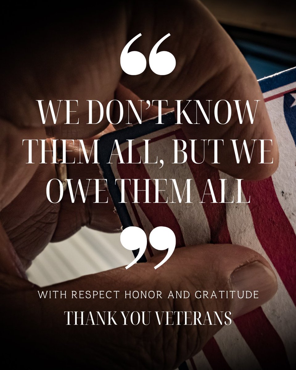 whatcomtitle's tweet photo. We are closed today to honor the brave people who have served time in the military for our country. If you know any veterans this is the perfect time to reach out and thank them for their service.
#WhatcomTitle #Local #VeteransDay #ThankYouForYourService #Sacrifice #USA https://t.co/TSwqaQ0d7f