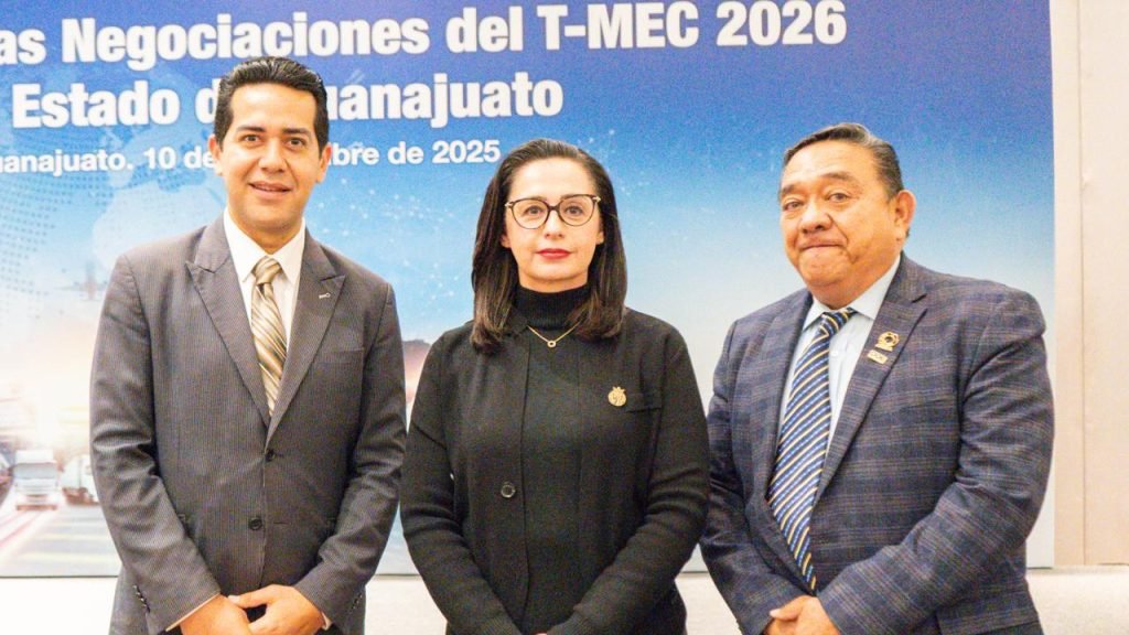 Guanajuato se prepara para enfrentar los retos y desafíos que plantea la próxima renegociación del Tratado entre México, Estados Unidos y Canadá (T-MEC).
🤝
bit.ly/4nPrsyn